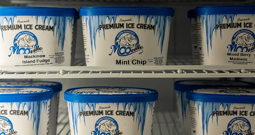 Hand Scooped MOO-Ville Ice Cream